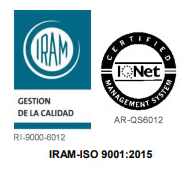 IRAM es el Instituto Argentino de Normalización y Certificación.